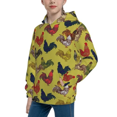 Calendar Kid Hoodies Boys Sweatshirts Girls Pullover with Pocket2