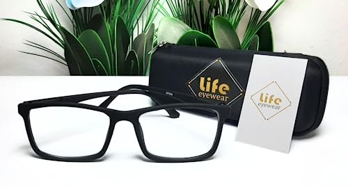 Óculos Grau Armação Emborrachado +1.00 Ate +4.00 Descanso (Preto, 2.00, multiplier_x)