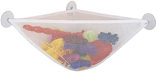 Bath Storage Bag Mesh Bath Toy Storage Net Elastic Toy Organiser Net for Bathroom