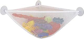 Bath Storage Bag Mesh Bath Toy Storage Net Elastic Toy Organiser Net for Bathroom