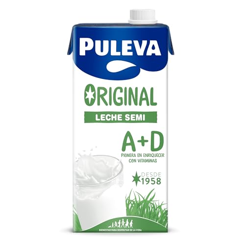 Miniatura 4 de Puleva Original Leche Semidesnatada Con Vitaminas A Y D, Pack 6x1l