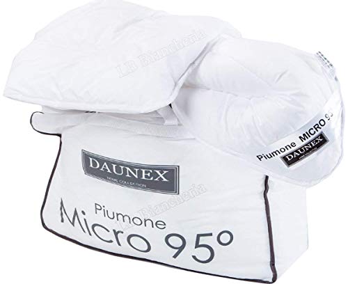 R.P. Daunex - Piumino - Interno Sacco Sintetico 4 Stagioni Invernale-stivo-Mezza Stagione in Poliestere Anallergico Lavabile a 95°C - Cm 250x200 Letto Matrimoniale 2 Piazze