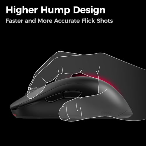 BenQ Zowie ZA13-DW 4K Wireless Mouse for Esports, ​Sports Science, 4K Enhanced Receiver, 65g, Symmetrical, Driverless, 3950 Sensor, 4K Polling Rate by BenQ - Image 3