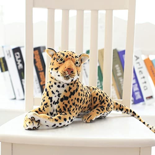Image of Tickles Cute Leopard Soft Stuffed Plush Animal Toy for Kids Boys & Girls Birthday Gifts (Color: Brown Size: 30 cm)