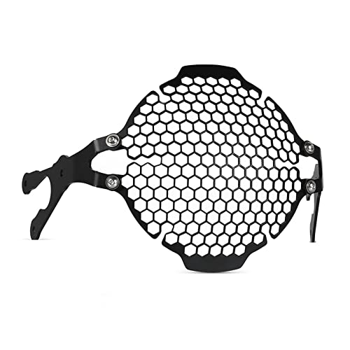 Garde de phare pour XSR700 et XTribute (2016-2020) : grille de protection moto en aluminium noir