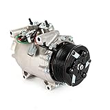 BJTDLLX AC Compressor & A/C Clutch CO 10663AC for Honda CR-V 2.4L 2002 2003 2004 2005 2006, Air Conditioner Compressor W/Clutch 1522110, 38810PNB006, 38870PNB006, 10345240, 10349721, 1010663