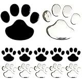 fogman ステッカー 肉球 立体 3D 車 犬 猫 デカール シール キズ隠し 12枚セット