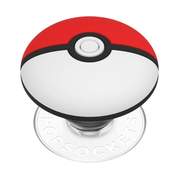 Image of PopSockets Adhesive Phone Grip, Holder- Pokeball