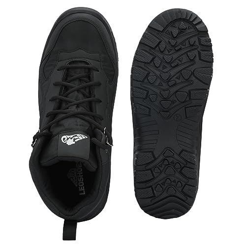 Image of Leo Men's Waterproof Non-Slip Lightweight Outdoor High Top Ankle Boots For Men