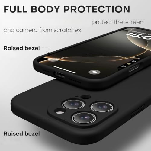 SamLng Designed for iPhone 16 Pro Case, Silky-Soft Touch Full-Body Protective Phone Case, Shockproof Cover,Transparent, Slim & Shockproof – Show Off Your Style (ZTY16P-10) by SamLng - Used condition - Image 5