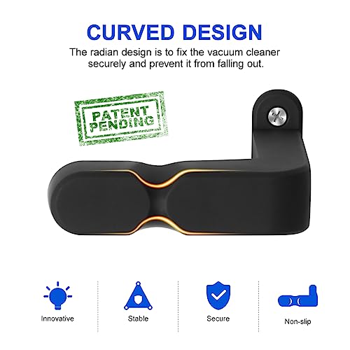 Lanmu Wall Mount Holder Compatible With Shark Ix141 Iz562H Iz682H Iz361H Iz462H Iz163H Iz363Ht Iz483H Pet Cordless Vacuum Cleaner, Ultracyclone Ch951 And Bissell 2390 Handheld Vacuum #TOP1