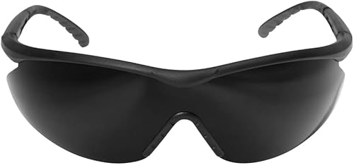 Miniatura 2 de Edge DB116 Banraj - Gafas de seguridad envolventes, antiarañazos, antideslizantes, UV 400, grado militar, cumple con ANSIISEA y MCEPS, 5.04 pulgadas