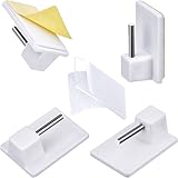 1、Paquet de 24 crochets collants: 2,8 x 1,9 cm/ 1,1 x 0,75 pouces (LW), taille appropriée pour les tringles à rideaux en filet; Pack de 24 autocollants transparents double face: 3 x 2 cm/ 1,18 x 0,79 pouces (LW), qui peuvent aider les crochets adhésifs à se fixer plus fermement