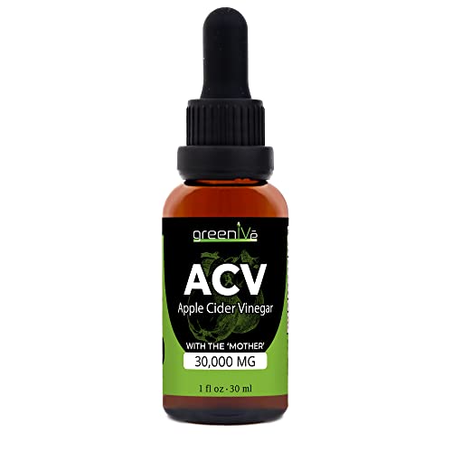 Greenive Acv Drops Apple Cider Vinegar Tincture With The Mother Weight Management, Digestive Support, And More #TOP16