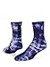 Red Lion Maxim Tie Dye Athletic Socks ( Purple / White - Large )