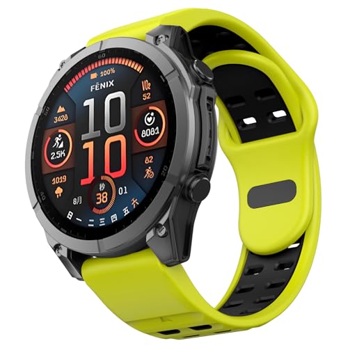 MYSNBKN 22MM Watch Band for Garmin Fenix 8 47mm/E/7/6/5/6 Pro/7 Pro/5 Plus