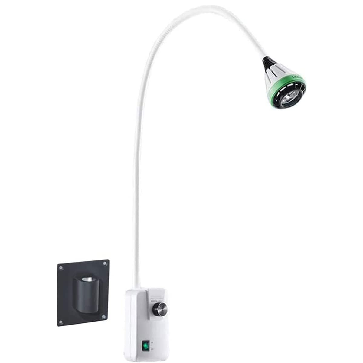 COMDS Lampe D'examen Chirurgical LED 9 W, Lampe Murale D'examen pour Animaux De Compagnie Réglable À Haute Luminosité, Lumière D'examen Dentaire Orthopédique Chirurgie Chirurgicale ORL Lampe D'examen