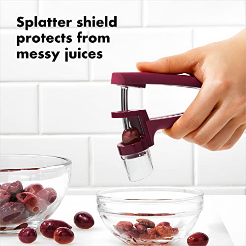 Oxo Good Grips Cherry & Olive Pitter - Beet #TOP3