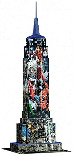 Preisvergleich Produktbild Marvel Empire State Building 3D (Puzzle): Erleben Sie Puzzeln in der 3. Dimension