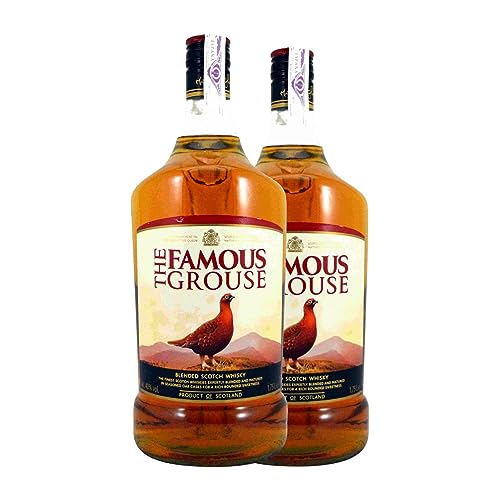 Whisky Blended Glenturret Famous Grouse Botella Especial 1,75 L (Caja de 2 Botella Especial de 1,75 L)