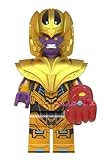 Thanos Minifigure Action Figure with Infinity Gauntlet by A&M Prime Supplies