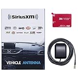 SiriusXM Antenna Mount for Car Vehicle Trucks RV HD Hi-Fi Radio Stereo, Compatible with SiriusXM, XM and Sirius Radios, SMB Female Connector, Receiver Tuner 2320-2345MHz