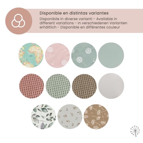 MIMUSELINA Bolso Carrito Polipiel | Bolso Carro Bebe Impermeable de Gran Capacidad | Organización total con 7 bolsillos | Uso en hombro o cochecito sin necesidad de ganchos | Hecho en España - imagen 8