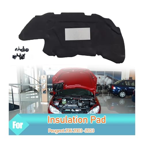 Insonorisation capot Peugeot 206 idéale pour vos longs trajets