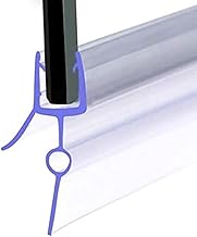 VeeBath Essentials C Type Shower Screen Door Seal for 6 mm Glass Upto 23mm Gap
