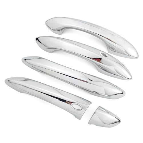 Dakitita Exterior Door Handle Cover Trim for Hyundai Tucson 2022-2024 Accessories Decor (Chrome)