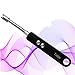 Tekie New 2019 Plasma Flameless Windproof Electronic USB ARC Candle Lighter with Flashlight and Rechargeable LED Battery Meter for Cigarette, Kitchen, BBQ, Camping, Fireplace