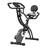 LCD digital: bicicleta estática con una pantalla LCD puede realizar un seguimiento de la frecuencia cardíaca, la velocidad aparece claramente en la pantalla LCD, distancia, duración y las calorías quemadas, para obtener datos importantes objetivos de entrenamiento requeridos;
