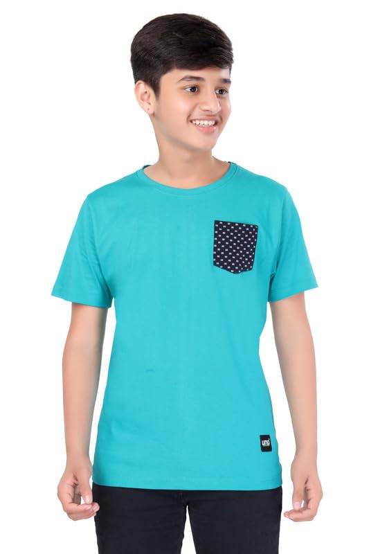 Image of UNOseven Boys Cotton T-Shirt - Pack of 2