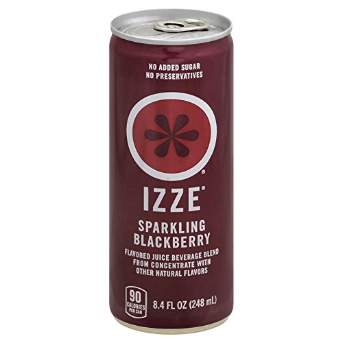 Izze Sparkling Juice, Blackerry, 1 serving per container, Serving Size - 8.4 fl oz (248 mL)