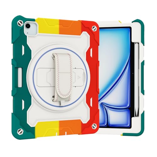Coque antichoc iPad Air 11 protégeant la tablette des enfants en voyage ou à l'école
