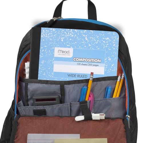 image for Mead Composition Notebook, 6 Pack, Wide Ruled Paper, 7-1/2