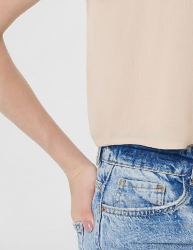 Image of Forever 21 Women Solid Regular Fit Crop Top