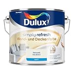 Dulux – Dulux Simply Refresh Wand- und Deckenfarbe – Reinweiß RAL901