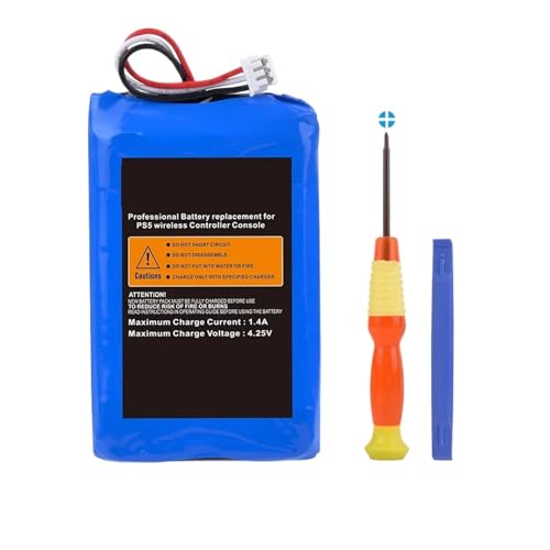 PS5 �R���g���[���[�o�b�e���[�A4000mAh LIP1708 �o�b�e���[�����p Sony PS5 PlayStation 5 DualSense CFI-ZCT1W ���C�����X�R���g���[���[�p(1 pc and tools)