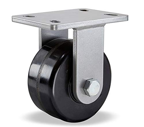 Hamilton 6x3 Super Endurance Rigid Caster 5 1/4 x 7 1/4 Plate (R-SEC-63PH)