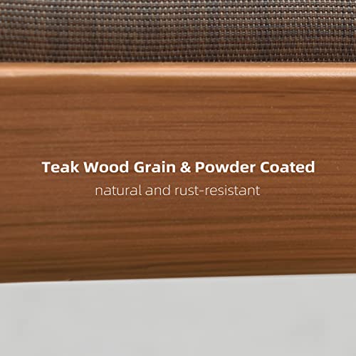 Purple Leaf Counter Height Bar Stool Set Of 2 Modern Aluminum Rattan Wicker Outdoor Barstools With Backrest And Cushion For Kitchen Lawn Pool Bar Chairs Brown #TOP7