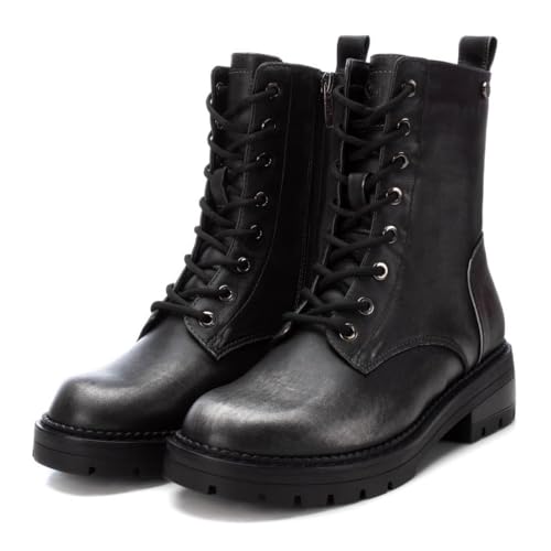 XTI Bottines 143090 Noir avec semelle crantée confort - 5