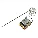 Spares2go - Termostato universale per forno con capliiario lungo (50-250 gradi C)