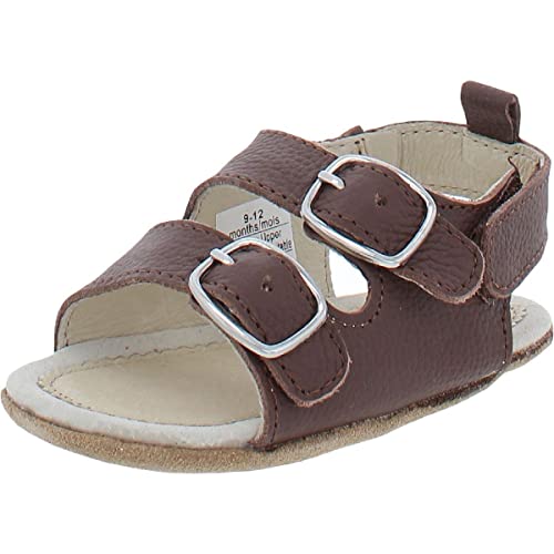 Robeez First Kicks Baby Boy And Unisex Sandals For Infant/Toddlers - Nakai Brown - 9-12 Months #TOP5
