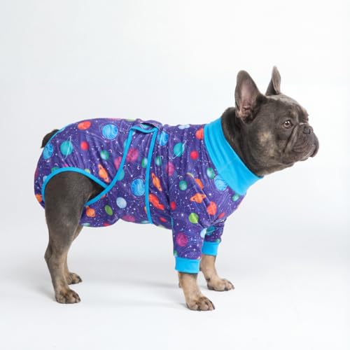 Image of Spark Paws Dog Recovery Suit - Surgical Onesie After Surgery, Male & Female | Full-Body & Belly Coverage Post Spay, Neuter or Abdominal Surgery - a Soft Cone Alternative. Breathable; Fits All Breeds