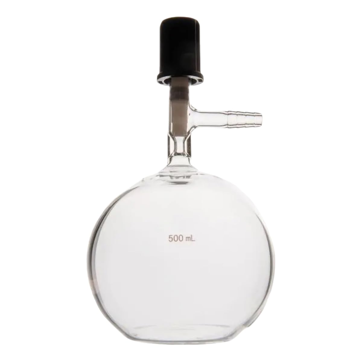 Glass Schlenk Storage Flask Flat Bottom Schlenk Reaction Tube Heavy Wall 0-4mm High Vacuum Valve 500ml