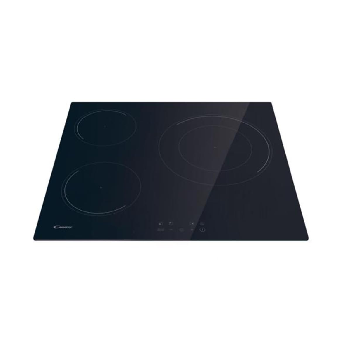 Plaque de cuisson induction CANDY 3 foyers - L 60 cm - CI633CBB/1 - Noir