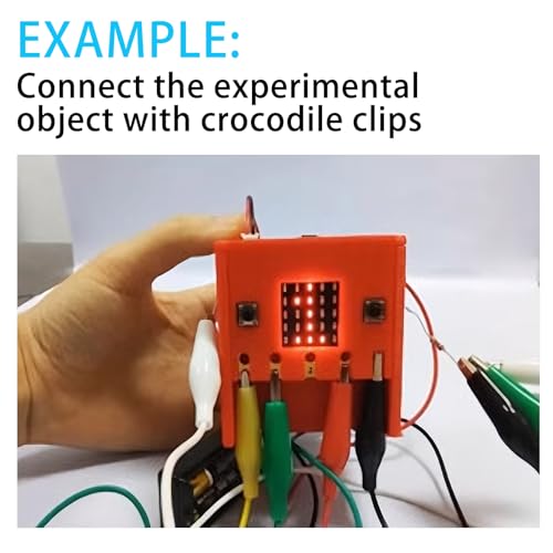 Image of Alligator Clips Electrical, 10Pcs Alligator Clips with Wires Set, 5 Colors Test Leads Cable Double-Ended Clips for Circuit Connection, Power Supply Testing, Jumper Wires Testing (18.87 in)