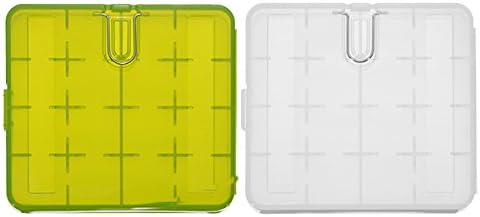 Hard Portable Plastic Storage Box Case Holder For 4 x 18650 Battery (Random: Color)