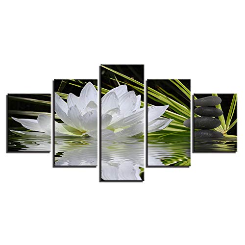 Impression Artwork Eau Lotus Grand Format Impression Toile Premium